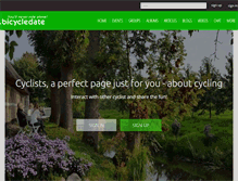 Tablet Screenshot of bicycledate.com